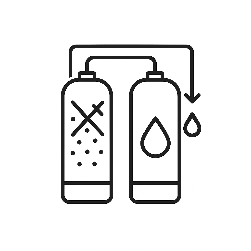 Demineralizator – sistem za demineralizaciju vode i uklanjanje rastvorenih soli.